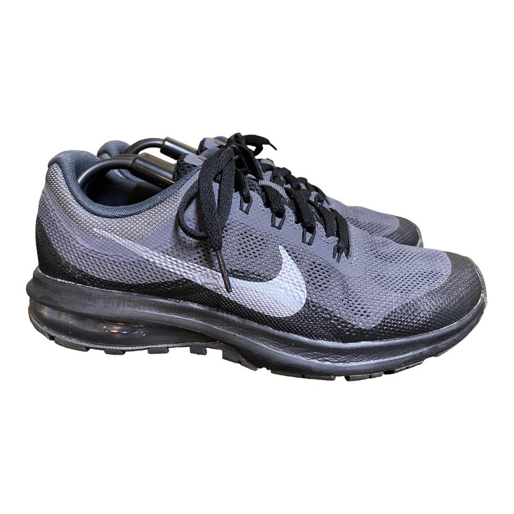 Nike Air Max Dynasty 2 859575-001 Gray Black Running Shoes Sneakers 6Y - Picture 4 of 13